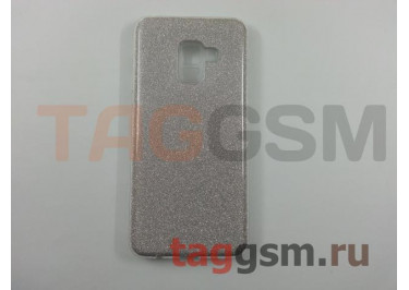 Задняя накладка для Samsung A8 / A530 Galaxy A8 (2018) (силикон, серебро (BRILLIANT)) NEYPO