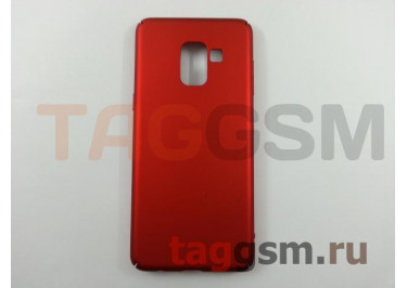 Задняя накладка для Samsung A8 / A530 Galaxy A8 (2018) (матовая, красная) NEYPO