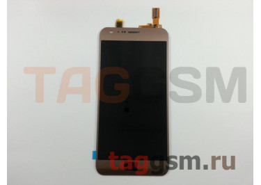 Дисплей для LG K580DS X Cam + тачскрин (золото)
