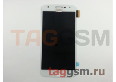 Дисплей для Motorola Moto Z Play + тачскрин (белый), OLED LCD