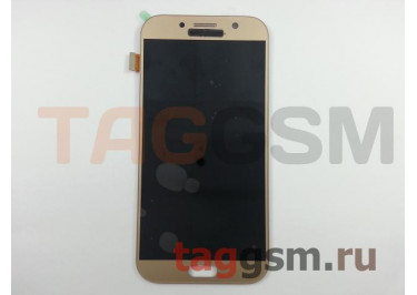 Дисплей для Samsung  SM-A720 Galaxy A7 (2017) + тачскрин (золото), TFT LCD