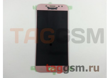 Дисплей для Samsung  SM-J530 Galaxy J5 (2017) + тачскрин (розовый), TFT-LCD