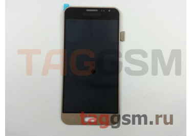 Дисплей для Samsung  SM-J320F Galaxy J3 (2016) + тачскрин (золото), TFT LCD с регулировкой подсветки