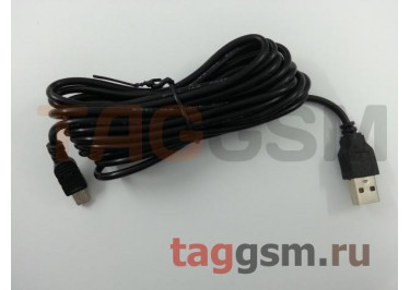 Кабель USB - mini USB для автомобильного видеорегистратора (3,5 м)