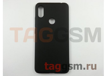 Задняя накладка для Xiaomi Redmi S2 (матовая, черная) NEYPO