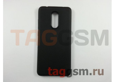 Задняя накладка для Xiaomi Redmi 5 (силикон, черная (Neon Carbon)) NEYPO
