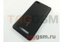 Задняя накладка для Xiaomi Redmi 4A (силикон, матовая, черная) Cherry