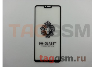Пленка / стекло на дисплей для XIAOMI Mi 8 Lite (Gorilla Glass) 5D (черный) техпак