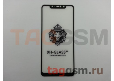 Пленка / стекло на дисплей для XIAOMI Redmi Note 6 Pro (Gorilla Glass) 5D (черный) техпак