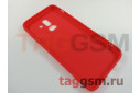 Задняя накладка для Samsung J8 / J810 Galaxy J8 (2018) (силикон, матовая, красная (Soft Matte)) NEYPO