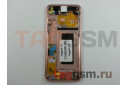 Дисплей для Samsung  SM-G960 Galaxy S9 + тачскрин + рамка (золото), ОРИГ100%