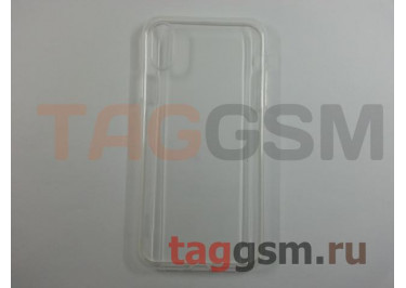 Задняя накладка для iPhone XR (силикон, с заглушкой, прозрачная (Simplicity)) Baseus
