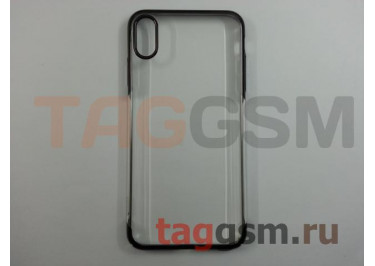 Задняя накладка для iPhone XS Max (черная (Glitter Creative)) Baseus