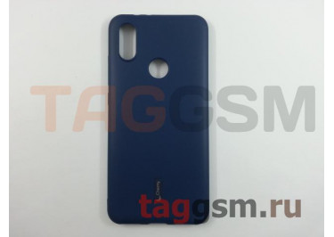 Задняя накладка для Xiaomi Mi A2 (силикон, матовая, синяя) Cherry