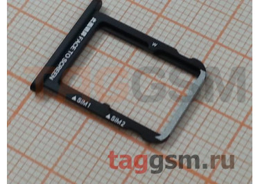 Держатель сим для Xiaomi Mi 6X / Mi A2 (черный)