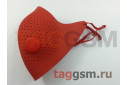 Защитная маска-респиратор с фильтром Xiaomi Mijia AirWear (FWMKZ01XY) (red)