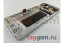 Дисплей для Samsung  SM-G955 Galaxy S8 Plus + тачскрин + рамка (серебро), ОРИГ100%