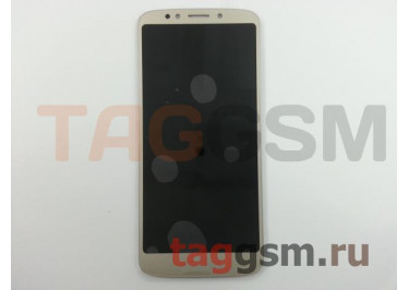 Дисплей для Motorola Moto E5 + тачскрин (золото)