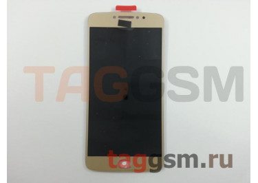 Дисплей для Motorola Moto E4 Plus (XT1771) + тачскрин (золото)
