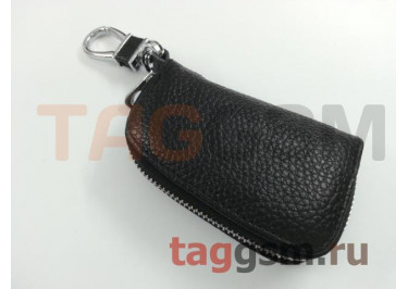 Чехол для автомобильных ключей BMW (кожа) (черный) тип 1