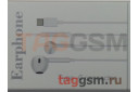 Наушники внутриканальные GJ011 (Type-C) + микрофон (белый)