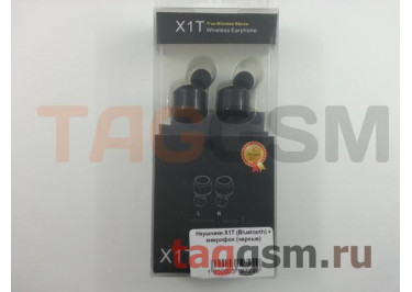 Наушники X1T (Bluetooth) + микрофон (черные)