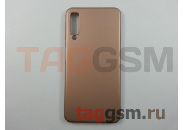 Задняя накладка для Samsung A7 / A750 Galaxy A7 (2018) (матовая, розовое золото) NEYPO