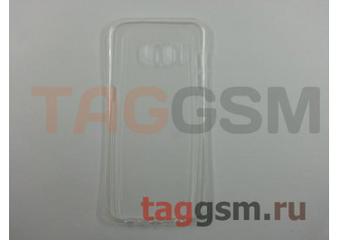 Задняя накладка для Samsung G935 Galaxy S7 Edge (силикон, ультратонкая, прозрачная), техпак