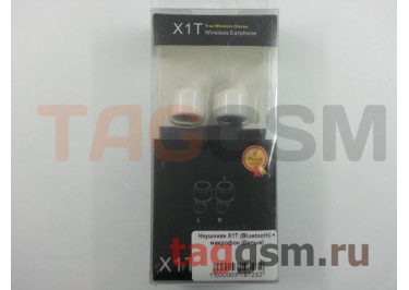 Наушники X1T (Bluetooth) + микрофон (белые)