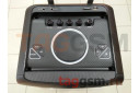 Колонка (MH-338A) (Bluetooth+USB+FM+AUX+LED+2 BT-микрофона+дисплей+пульт) (черная)