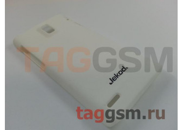 Задняя накладка Jekod для Huawei U9200E / Ascend P1XL (белая)