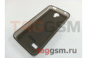 Задняя накладка для Huawei Ascend Y5 (силикон, ультратонкая, матовая, черная) Jekod / KissWill