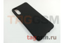 Задняя накладка для Huawei P20 (силикон, матовая, черная) NEYPO