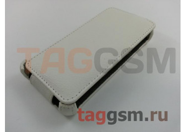 Сумка футляр-книга Armor Case для Huawei Ascend Y300 (белая в коробке)