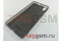 Задняя накладка для Huawei Honor 5A (силикон, ультратонкая, матовая, черная) Jekod / KissWill