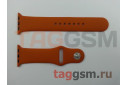 Ремешок для Apple Watch 38mm / 40mm / 41mm (силикон, оранжевый), размер S / M