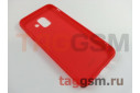 Задняя накладка для Samsung A6 / A600 Galaxy A6 (2018) (силикон, матовая, красная (Matte)) Faison