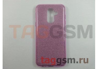 Задняя накладка для Samsung J8 / J810 Galaxy J8 (2018) (силикон, фиолетовая (BRILLIANT)) NEYPO