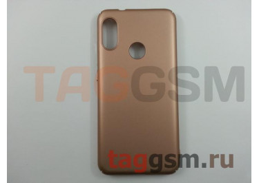 Задняя накладка для Xiaomi Mi A2 Lite / Redmi 6 Pro (матовая, золото (Soft Matte)) NEYPO