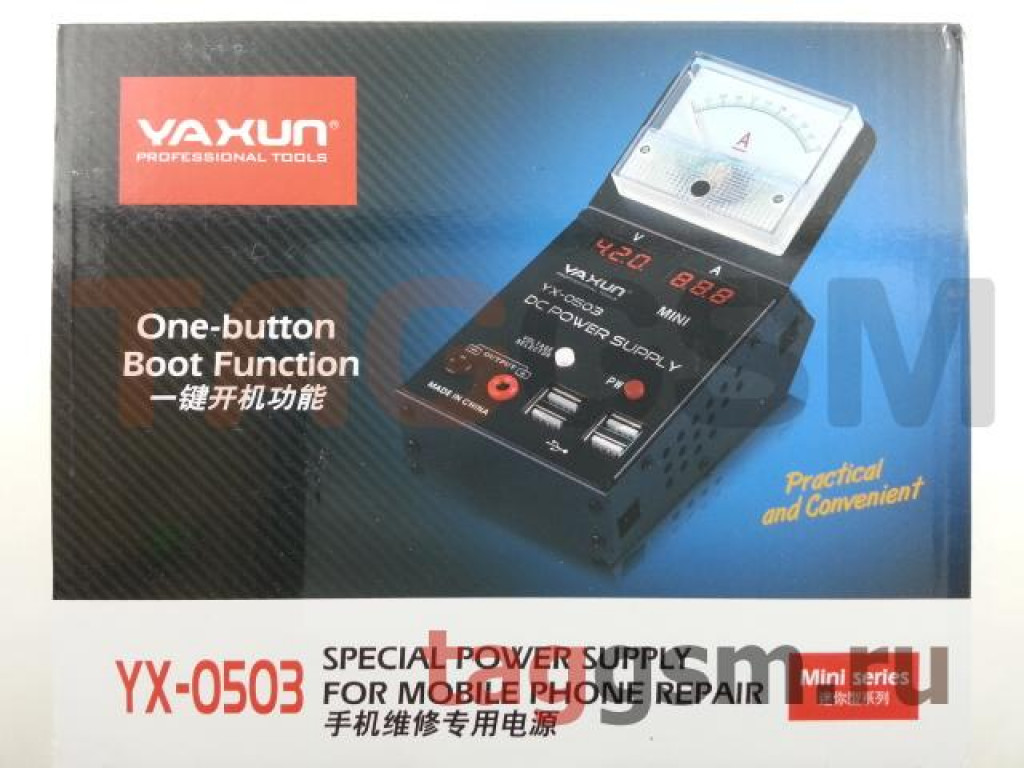 Источник питания YAXUN YX-0503 MINI (3A, Boot for iPhone)