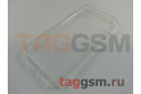 Задняя накладка для iPhone X / XS (силикон, прозрачная), техпак