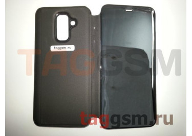 Чехол-книжка для Samsung A6 Plus / A605 Galaxy A6 Plus (2018) Clear View Standing Cover (черный)