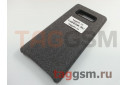 Задняя накладка для Samsung N950F Galaxy Note 8 Hiha Canvas Pattern (темно-серая)