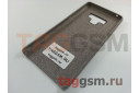 Задняя накладка для Samsung N960F Galaxy Note 9 Hiha Canvas Pattern (светло-серая)