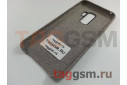 Задняя накладка для Samsung G965FD Galaxy S9 Plus Hiha Canvas Pattern (светло-серая)