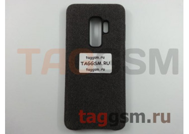 Задняя накладка для Samsung G965FD Galaxy S9 Plus Hiha Canvas Pattern (черная)