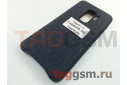Задняя накладка для Samsung G965FD Galaxy S9 Plus Hiha Canvas Pattern (синяя)