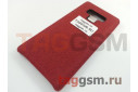 Задняя накладка для Samsung N960F Galaxy Note 9 Hiha Canvas Pattern (красная)