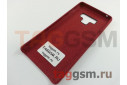Задняя накладка для Samsung N960F Galaxy Note 9 Hiha Canvas Pattern (красная)