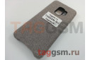 Задняя накладка для Samsung G960FD Galaxy S9 Hiha Canvas Pattern (светло-серый)